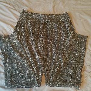 Gray joggers